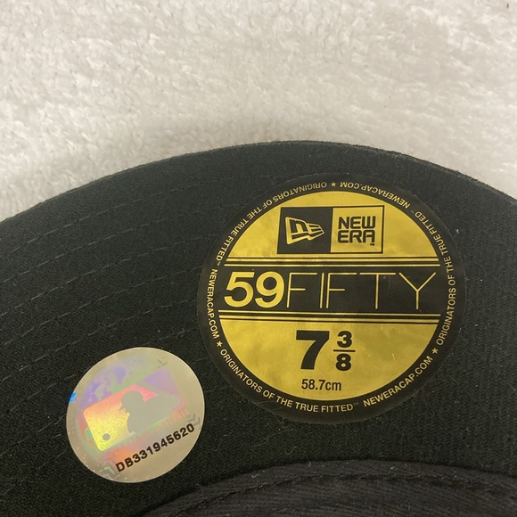 New era 59fifty 7 3/8 dog tag Boston red sox baseball hat - Picture 5 of 9